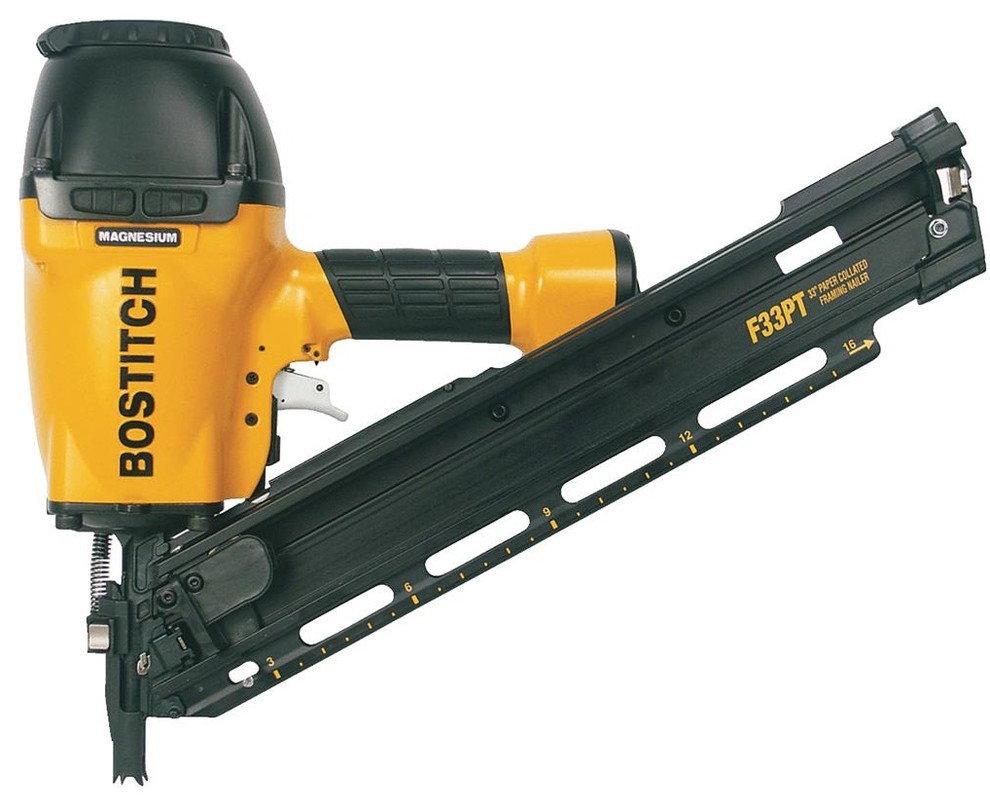 Stanley Bostitch Clipped Head Framing Nailer F33PT Traditional