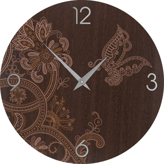 Morocco Fantasy Clock Eclectic Wall Clocks by LIGNIS