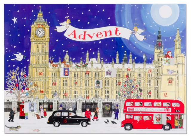 Christmas Place Of Westminster Paper Advent Calender Christmas Ac9