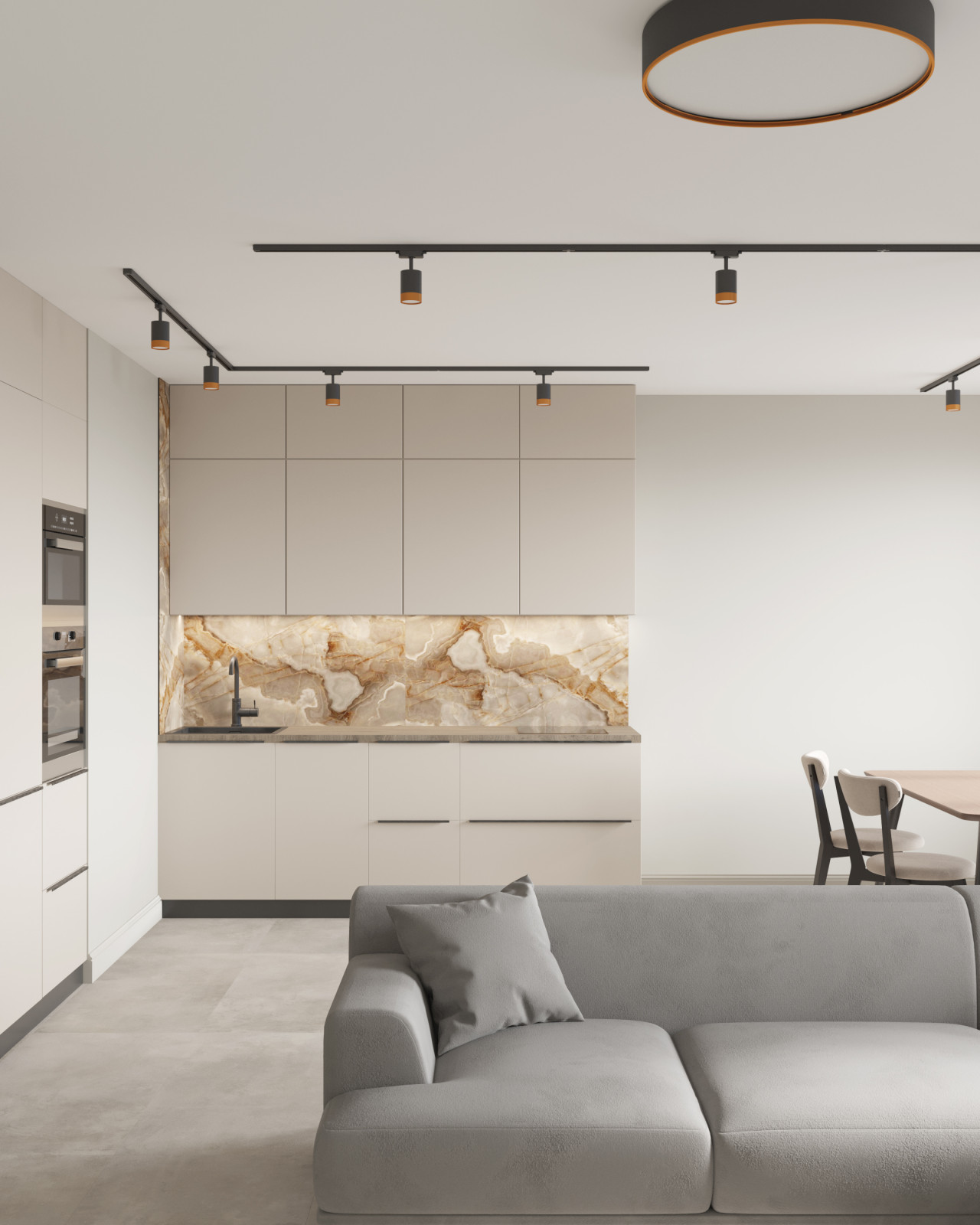 Cappucino проект квартиры в г. Санкт-Петербурге