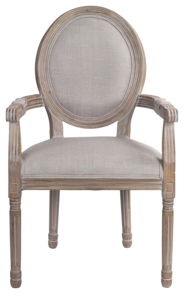 Captains Chair Set of 2, 23.5"x39"H Wood Farmhouse Dining Chairs