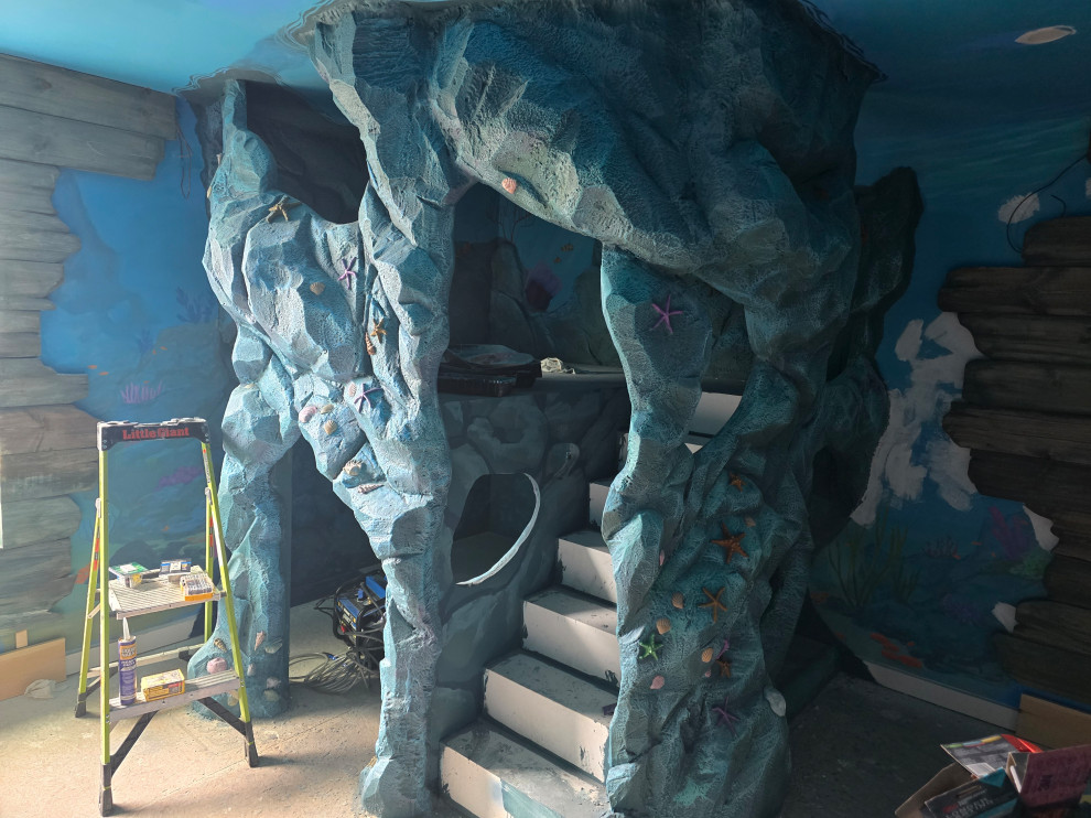 Aquatic Themed Room Transformation