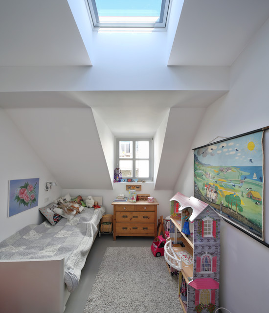 Kinderzimmer Im Dachgeschoss Landhausstil Kinderzimmer Munchen Von Alexandra Kiendl I Architektur