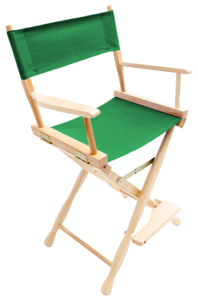 Gold Medal 24" Natural Classic Director's Chair, Greenery