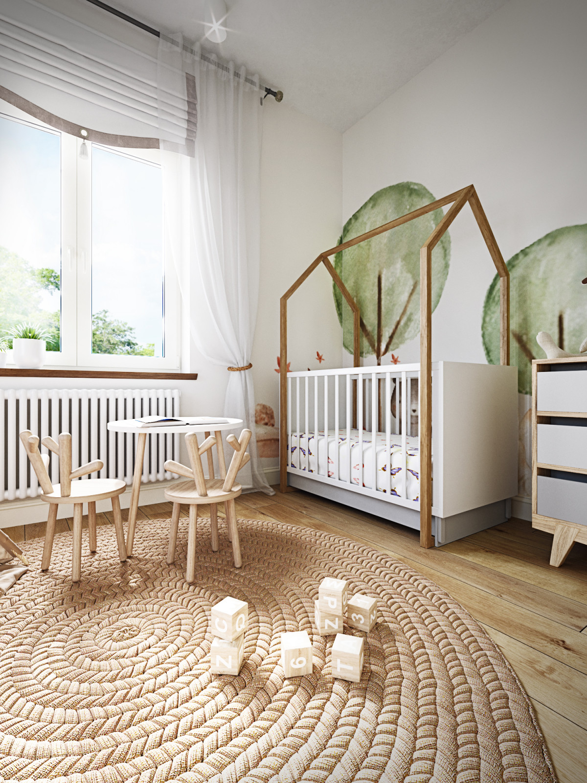 Интерьер уютного дома в Москве