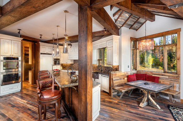 Peak Point rustic-kitchen