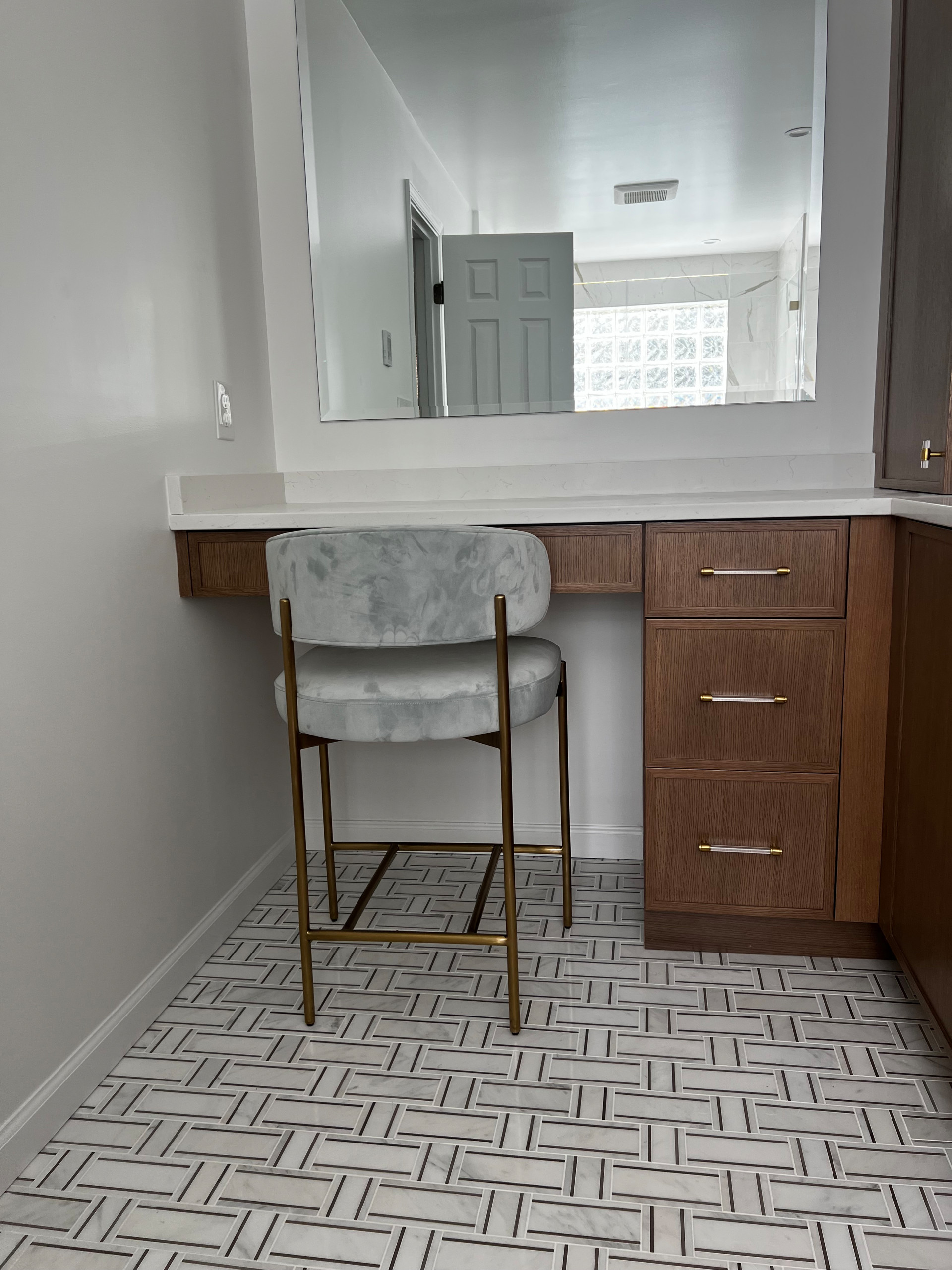 Alexandria Renovations- Primary Bath and Dining Room