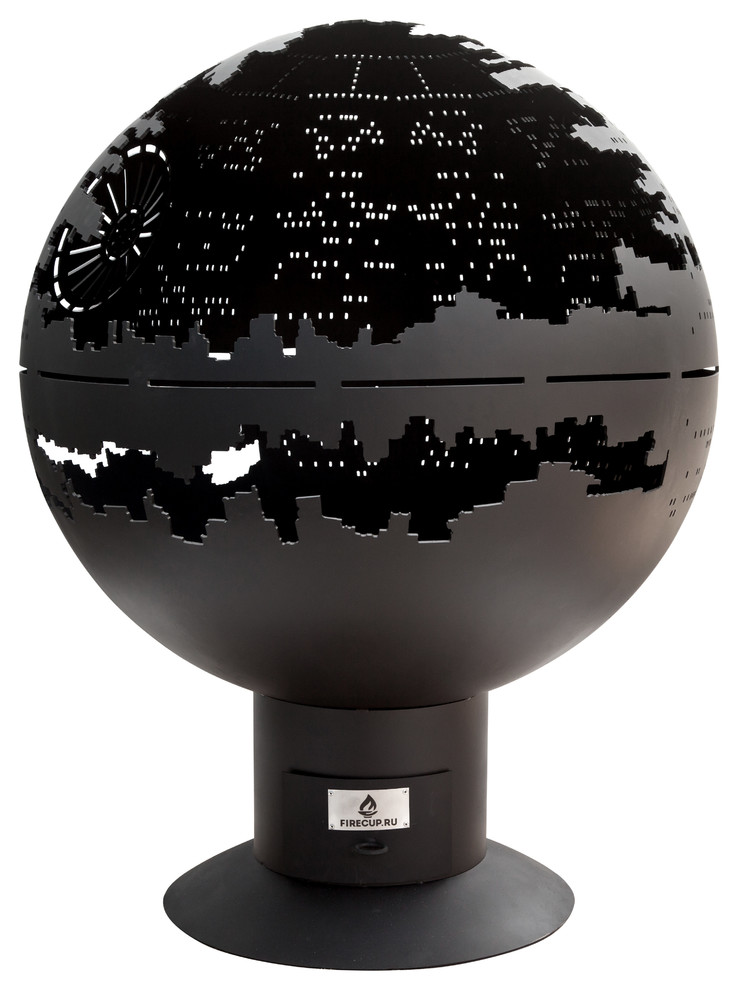 Уличный очаг "Звезда смерти"