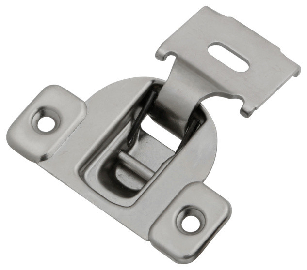 Belwith Hickory Bright Nickel Concealed Face Frame with 1/2 " Overlay