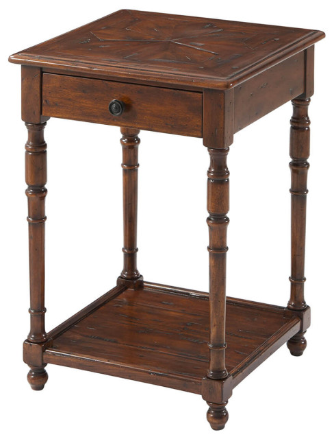 English Rustic Accent Table