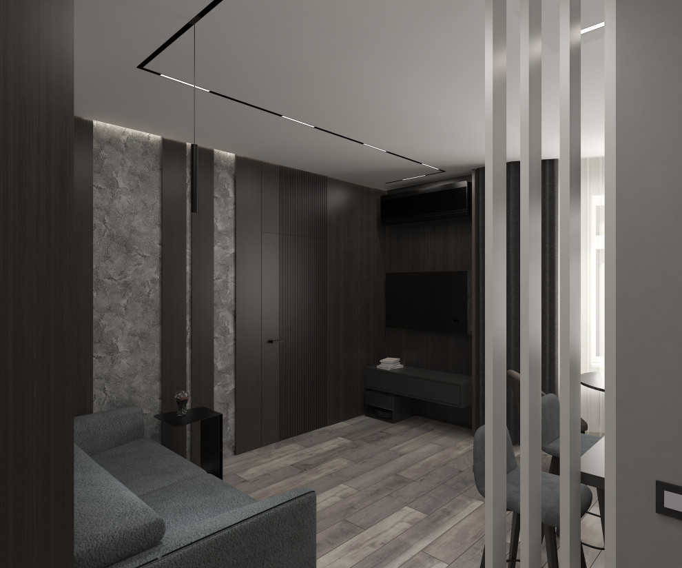 Дизайн-проект однокомнатной квартиры