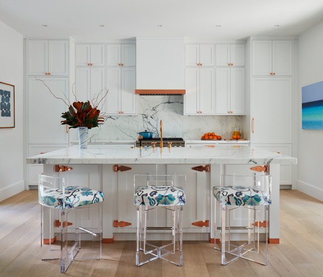 Palm Beach Home costero-cocina