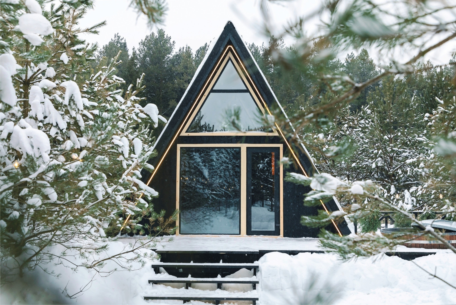 в Лес ! /гостевой дом, релакс & спа/