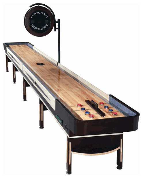 Telluride Shuffleboard Table by Playcraft, Espresso, 12'
