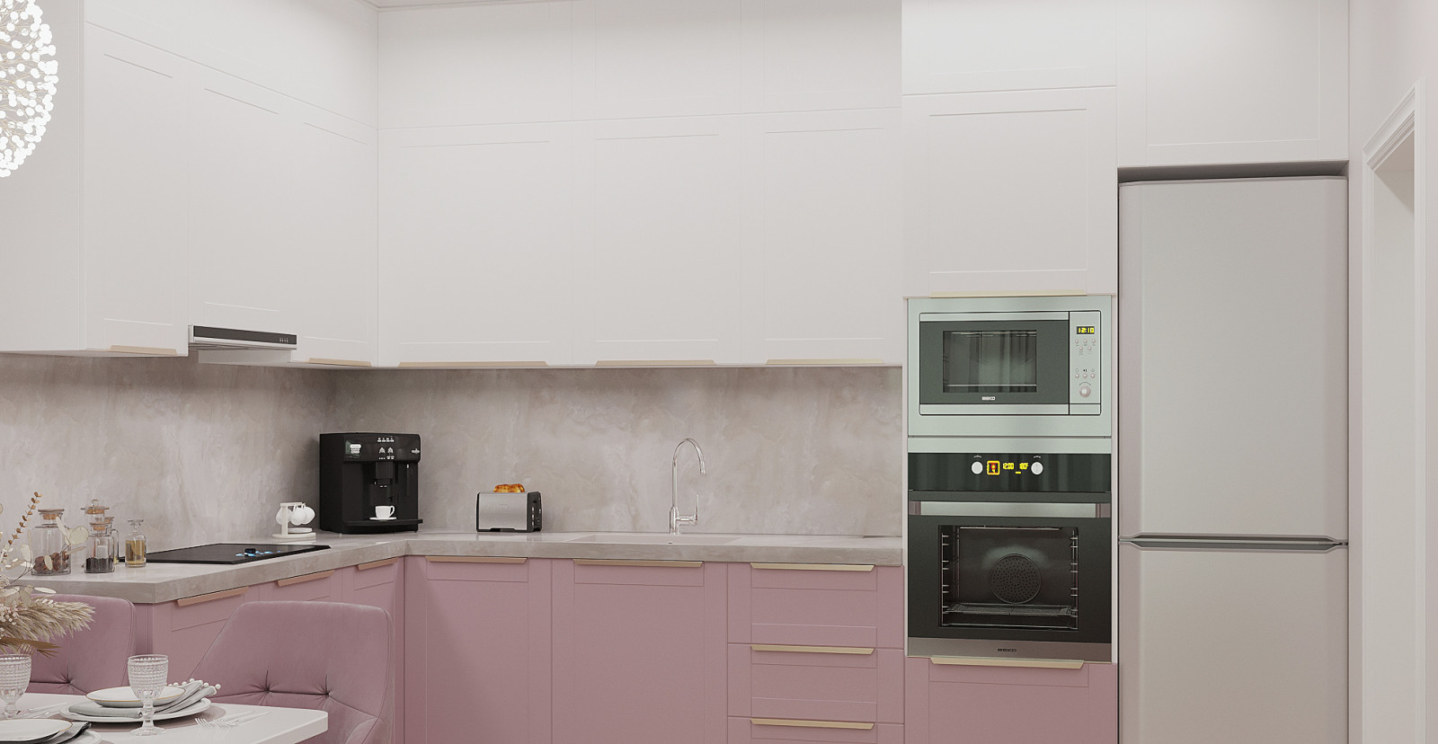 гостиная столовая в небольшой квартире