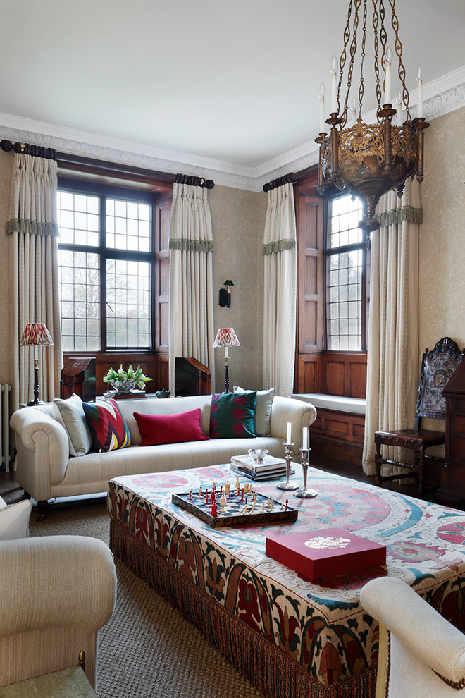 Inspiration for a traditional living room in Dorset.