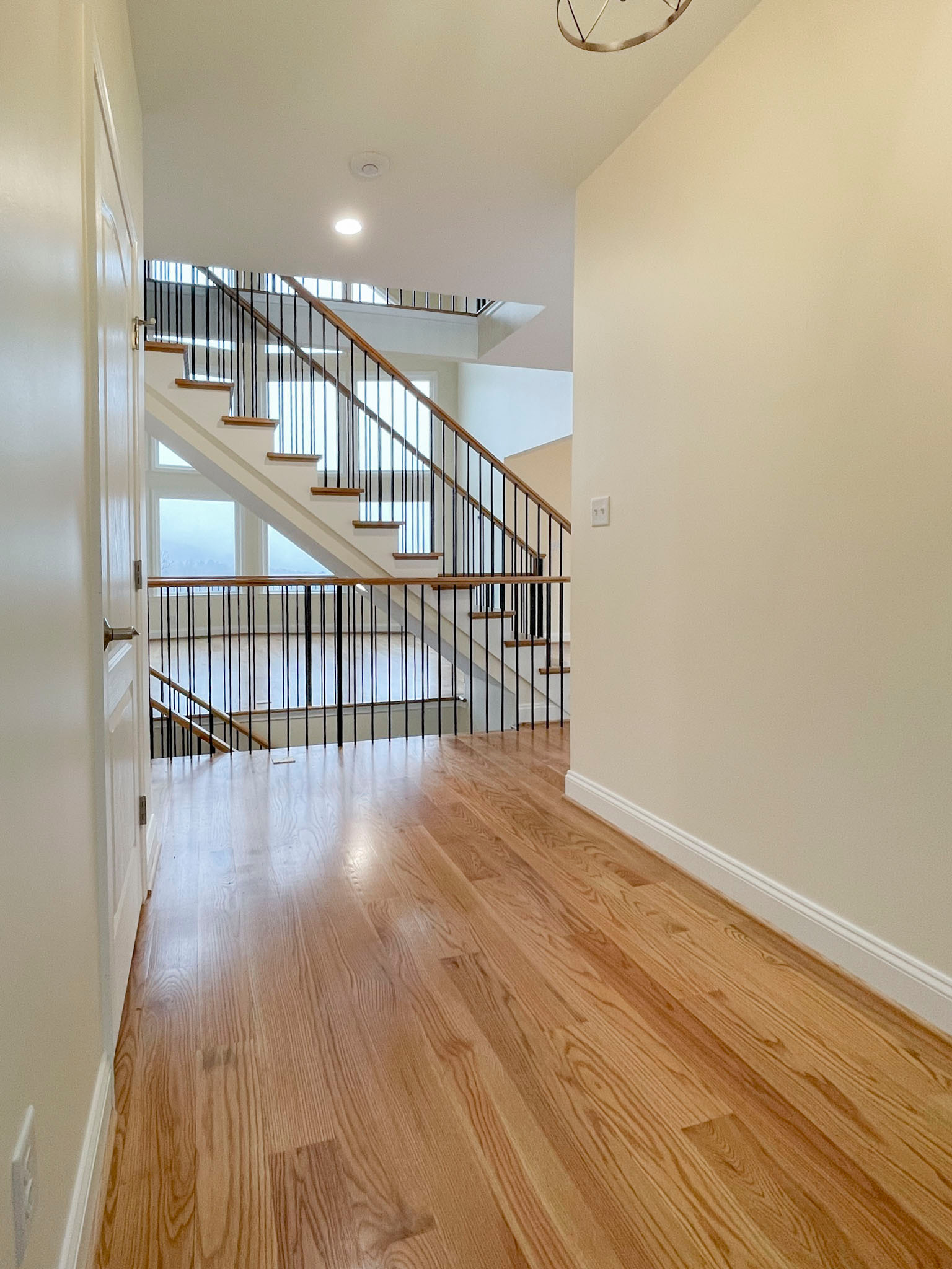 97_Airy Straight-Floating Staircase in Transitional-Mountain Home, Luray, VA 228