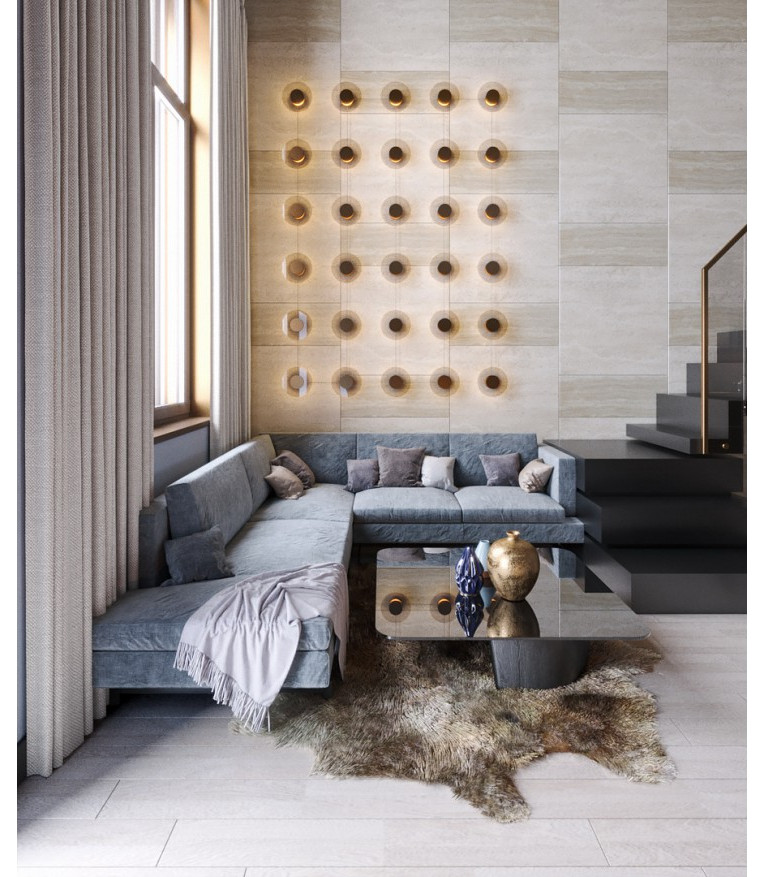 Для дружной семьи. Дизайн-проект интерьера двухэтажного частного дома.