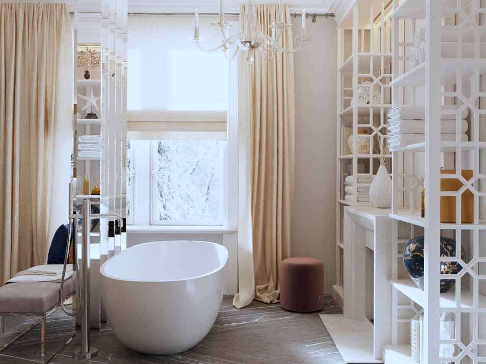 Особняк Алексея Ягудина и Татьяны Тотьмяниной. Ванная