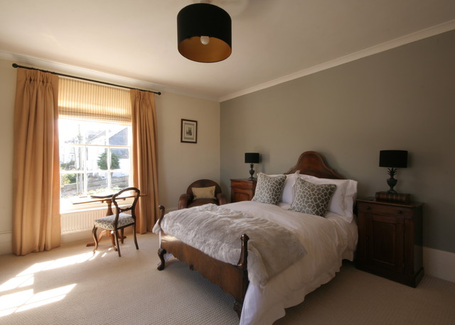 Coswarth House Boutique B&B, Cornwall landhausstil-schlafzimmer