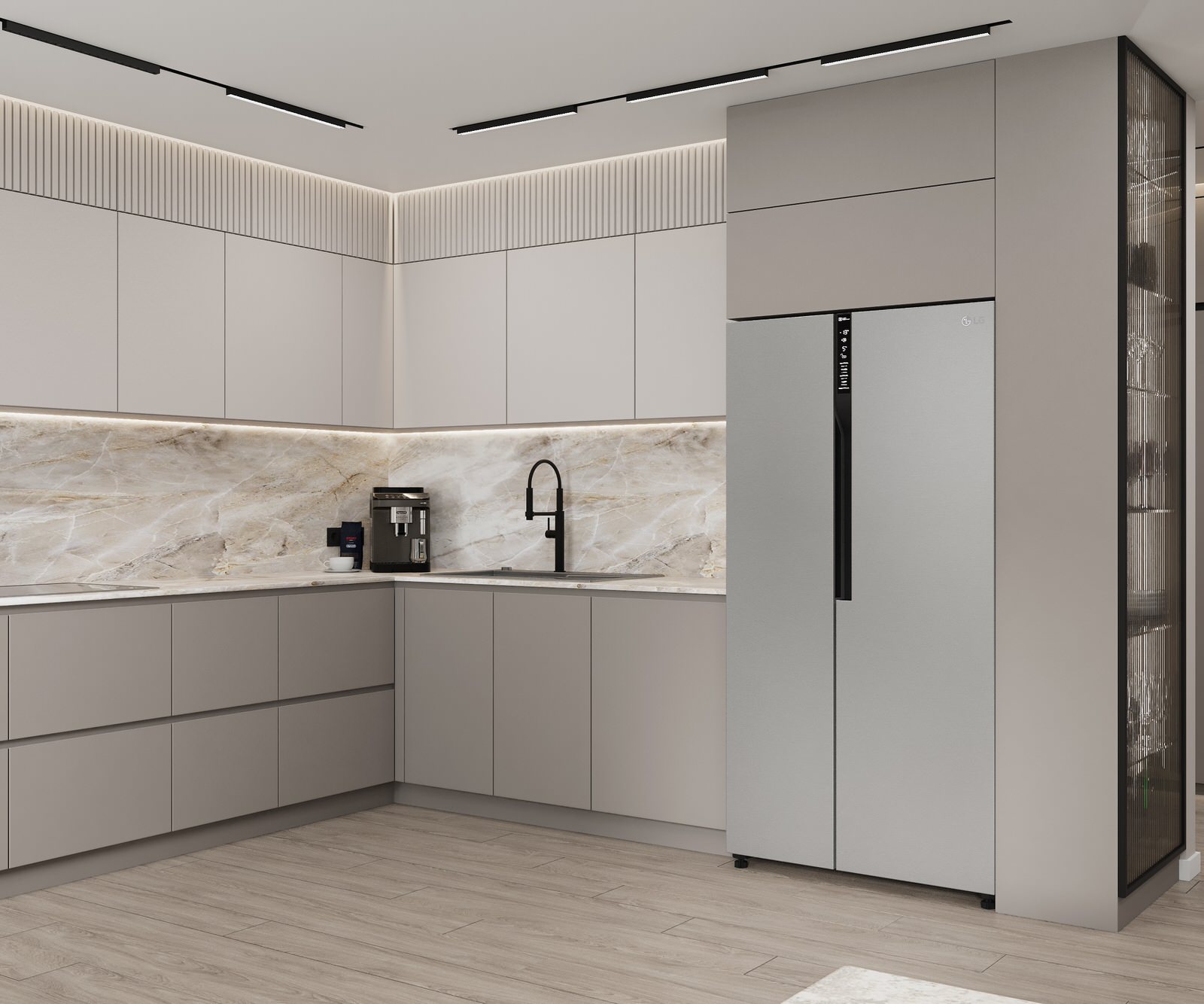 Дизайн интерьер квартиры в светлых тонах