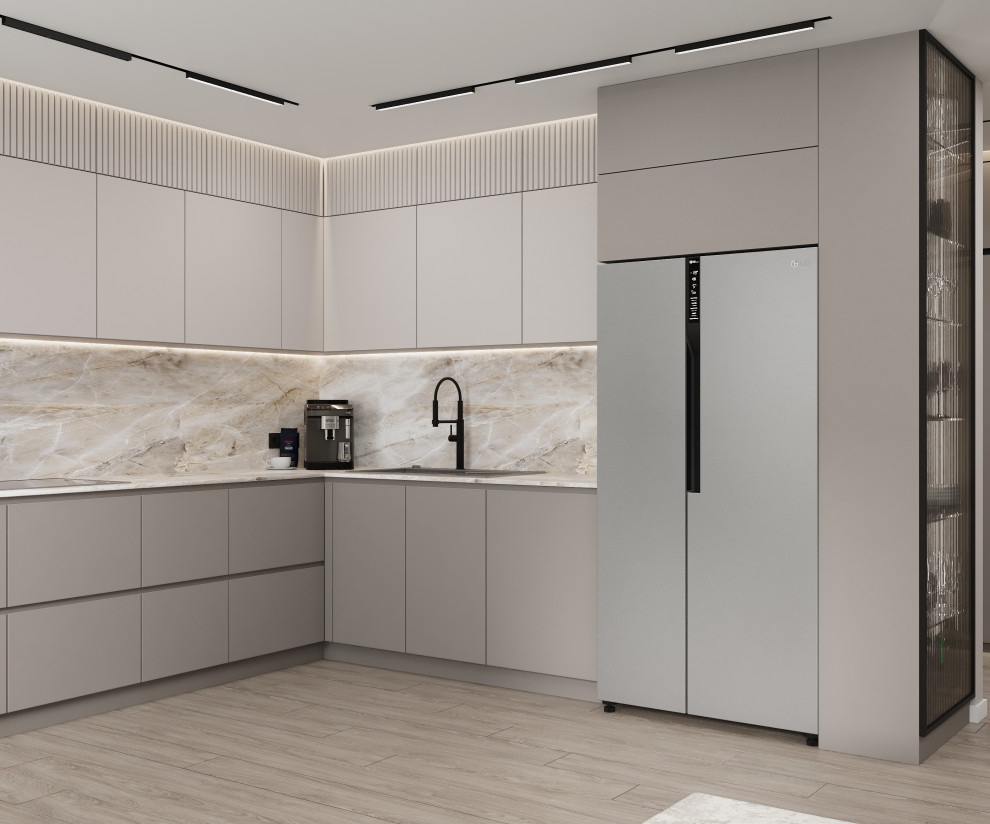 Дизайн интерьер квартиры в светлых тонах