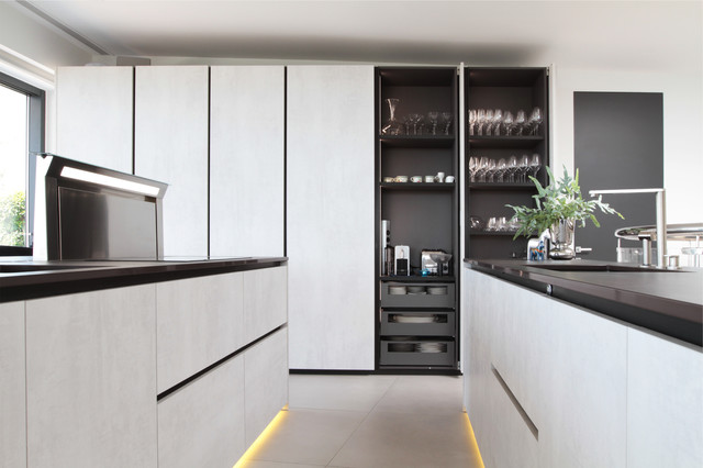 Villa de Lujo Moderna modern-kitchen