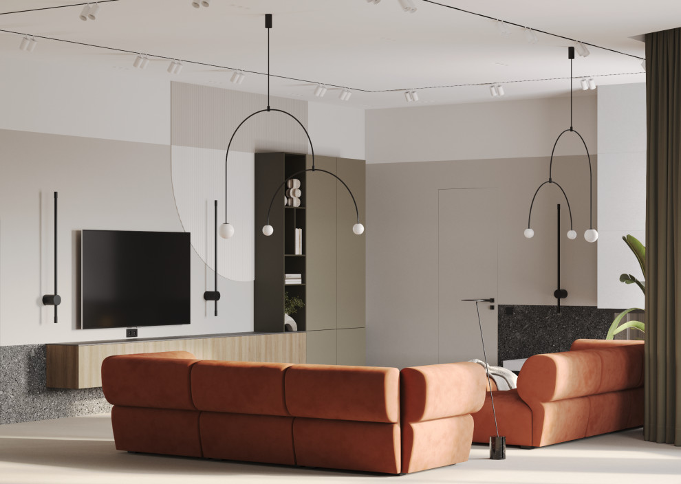 Гостиная из проекта в г.Петропавловск-Камчатский