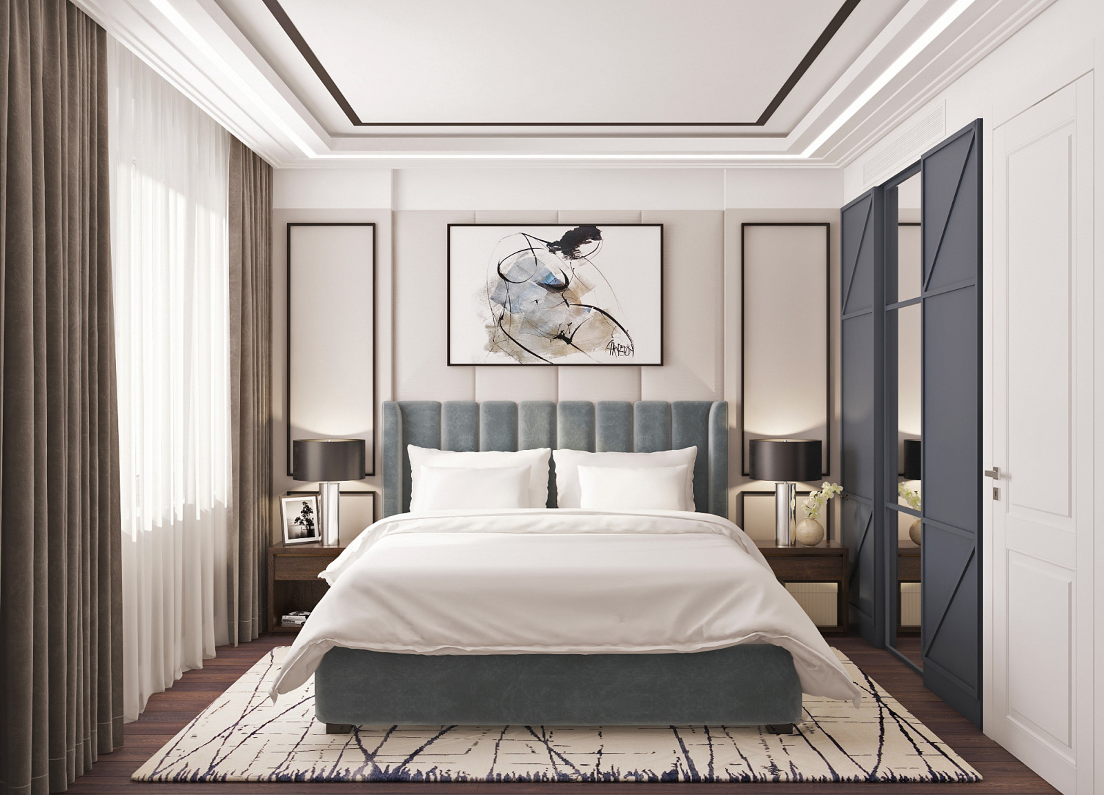 Квартира для семьи и сиба ину