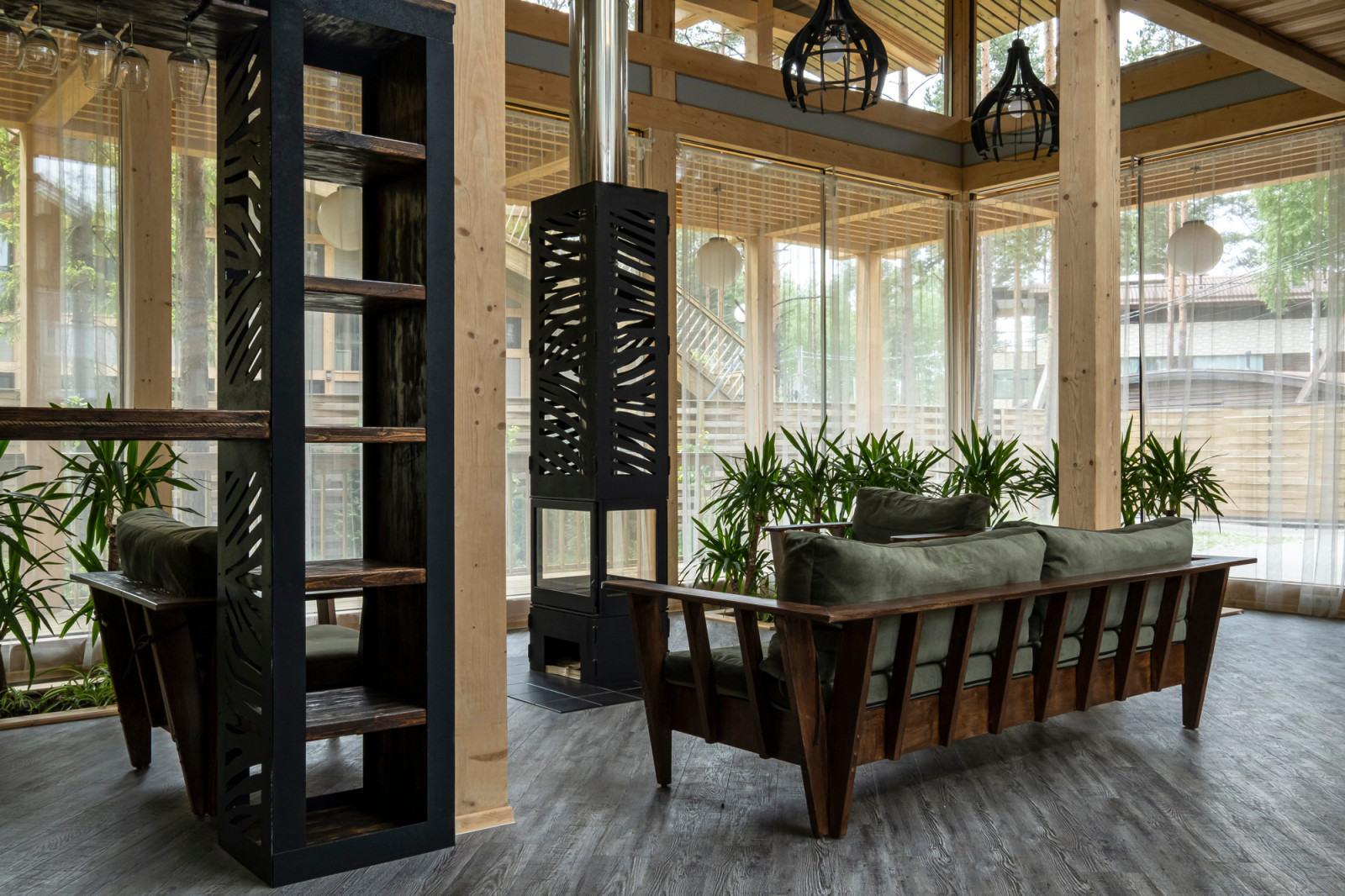 Дом по технологии фахверк в Белоострове