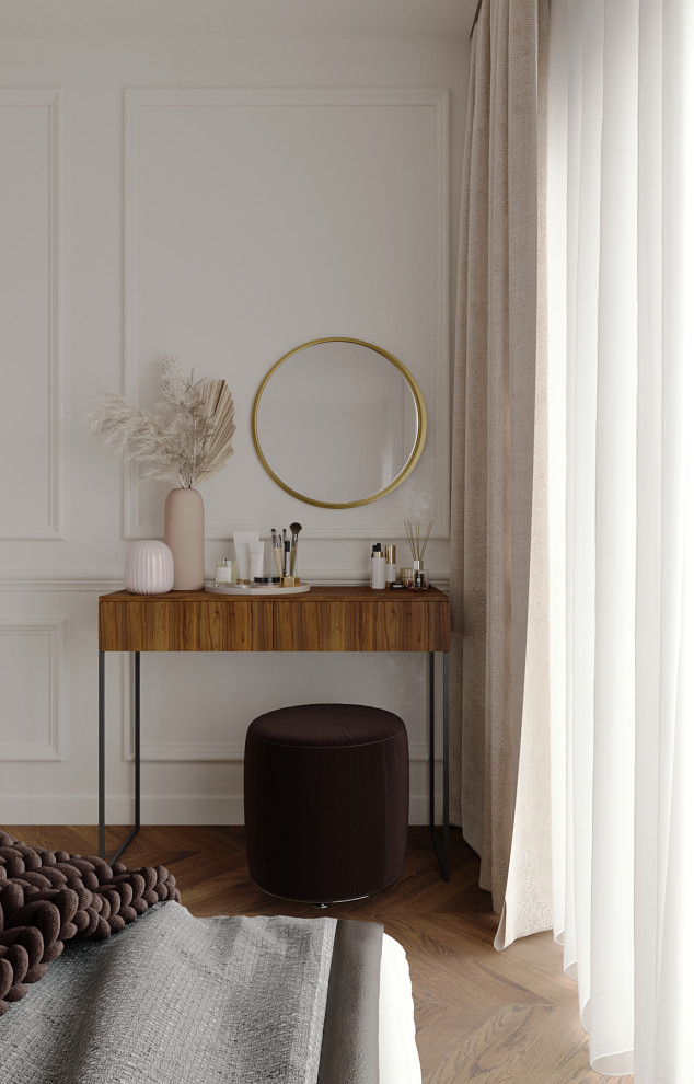 Трехкомнатная квартира в спокойных тонах