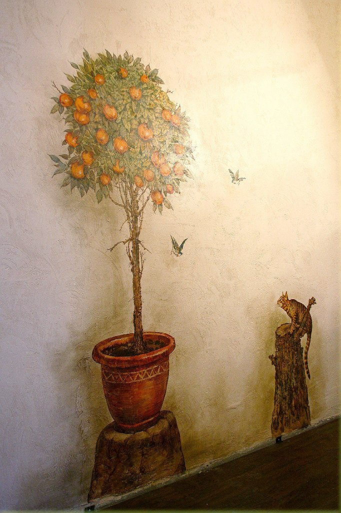 Кот и птички