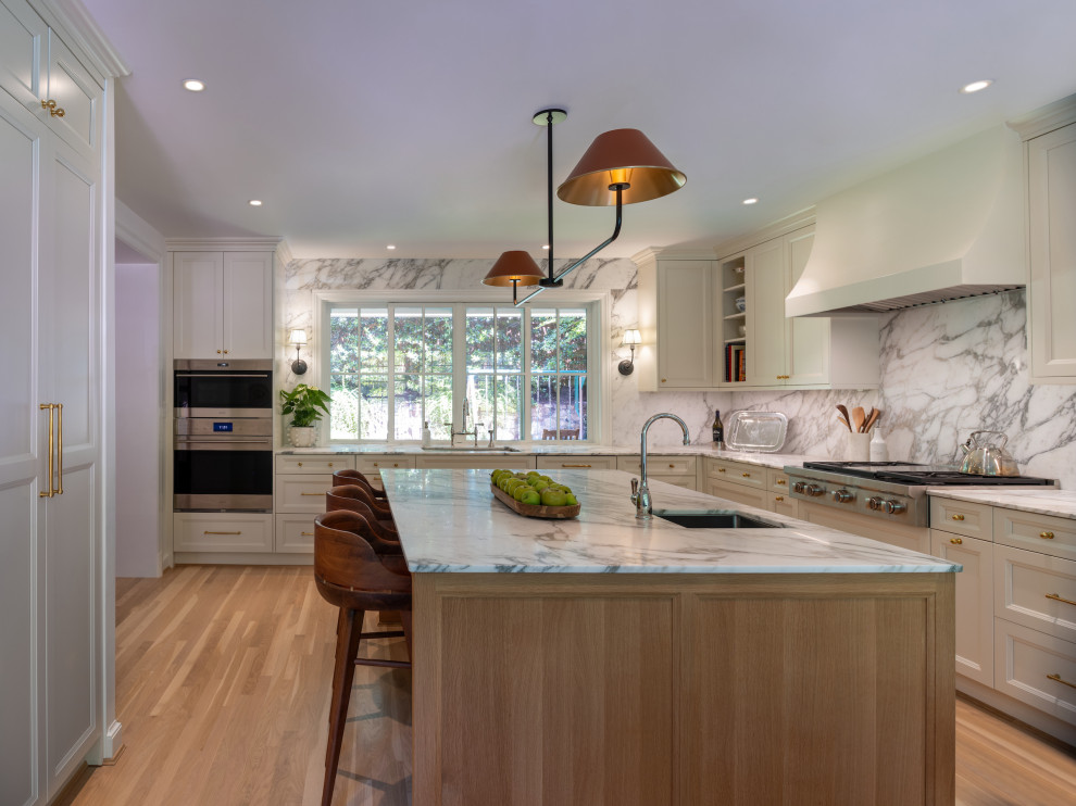 Inspiration for a transitional kitchen remodel in DC Metro