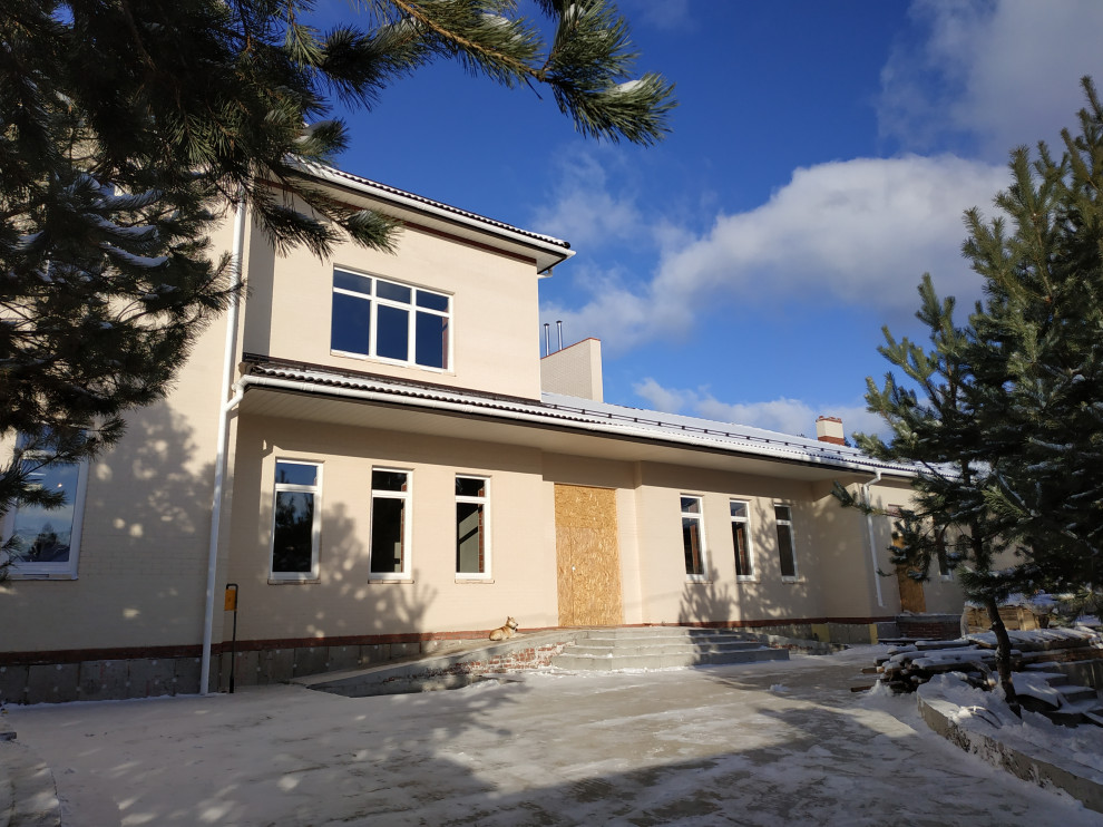 Проект и реализация дома в классическом стиле