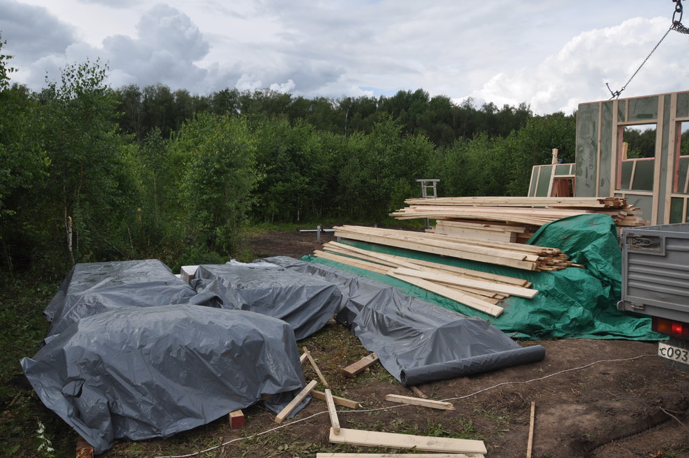 Поселок Ясногорье Московская область Норвежский дом