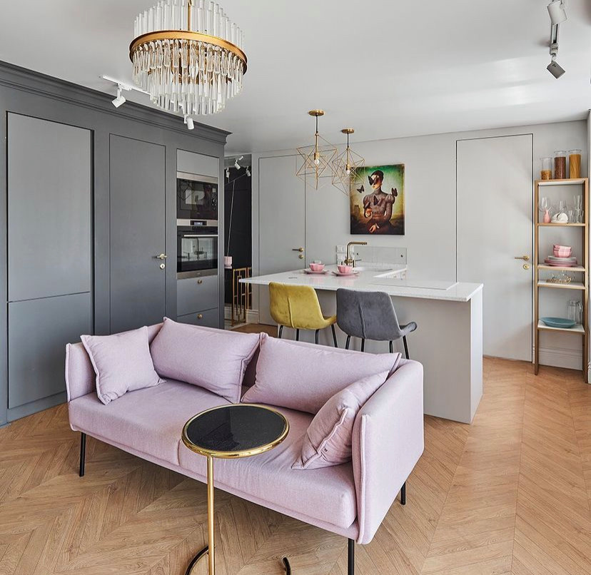 Проект интерьера квартиры на Павелецкой