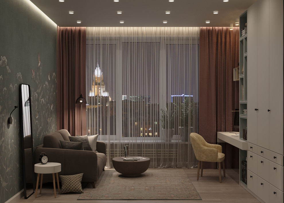 Детская для девочки 10 лет в 3-к. квартире ЖК "HeadLiner"