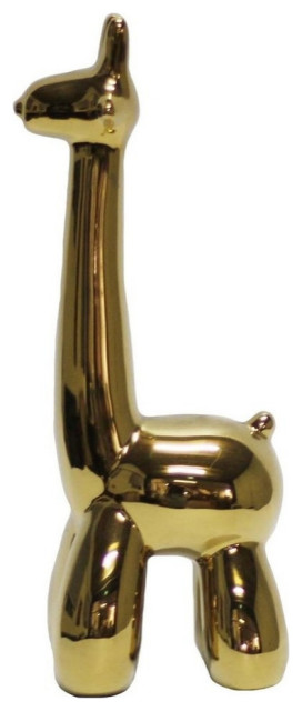 Sagebrook Home Gold Giraffe Balloon Animal - Contemporary - Decorative  Objects And Figurines - by Sagebrook Home | Houzz
