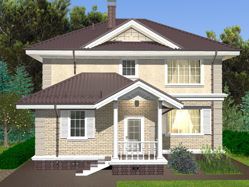 Жилой дом 145 кв.м из газоблока