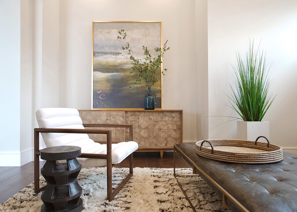 Inspiration for a transitional home design remodel in Austin