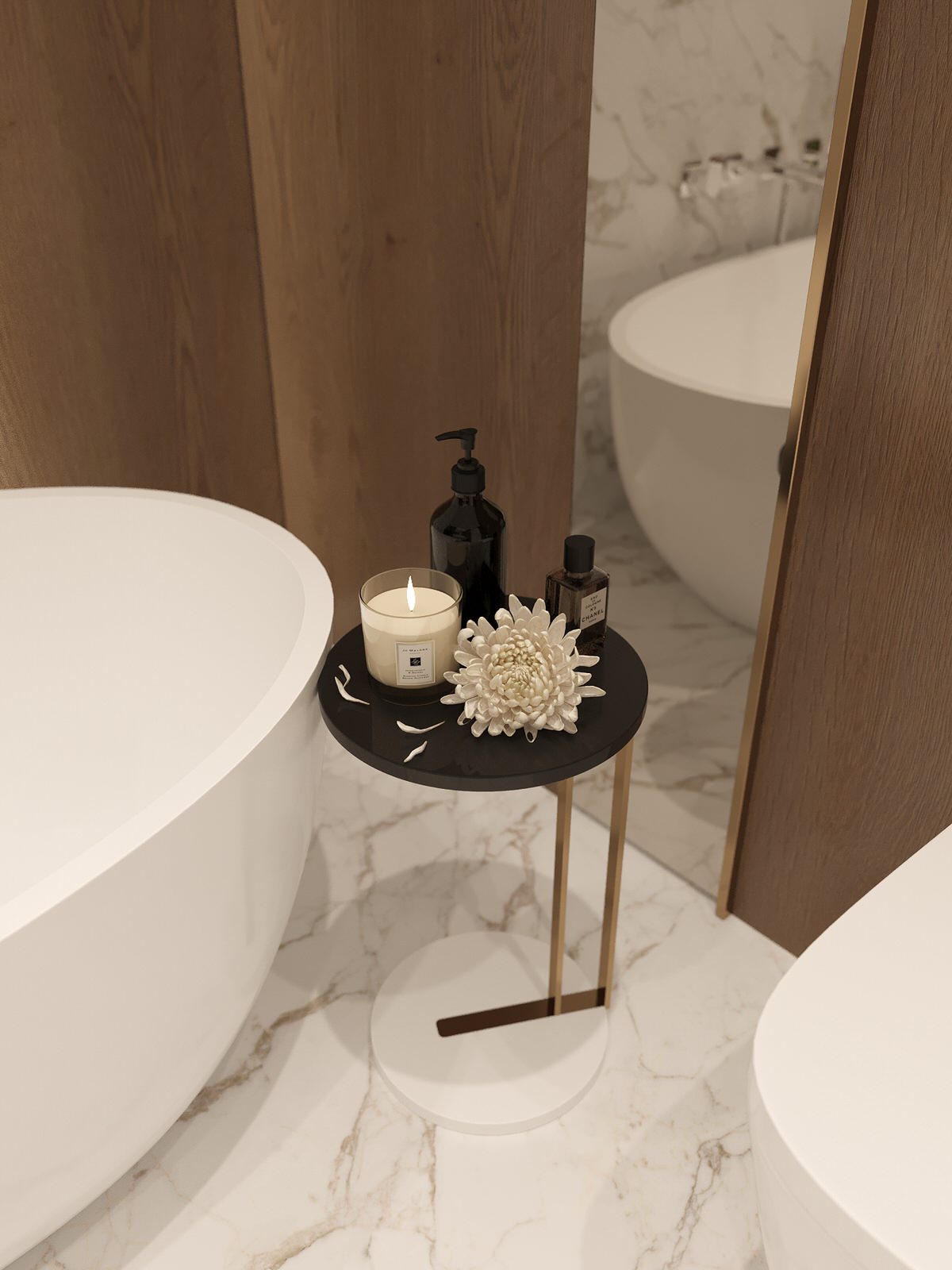 Дизайн проект квартиры в River Park