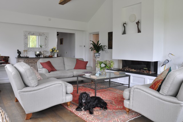 Cornwall Garden Room Extension contemporary-vardagsrum