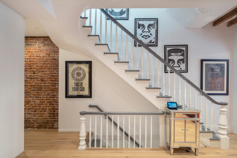Manhattan Brownstone - Contemporary - Staircase - New York - by Fete ...