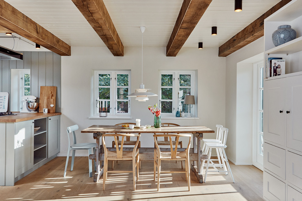 Skandinavisches Esszimmer in Hamburg