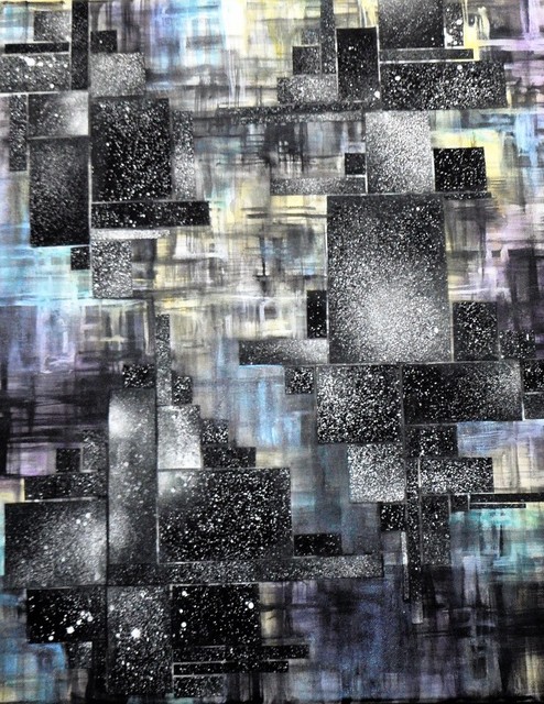 Dark Matter Original Wall Art By Lauren Kinlaw Contemporary Dark Matter Original Wall Art By Lauren Kinlaw