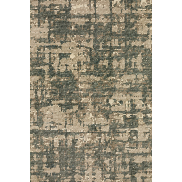 Brisbane BR5 Desert 1'8" x 2'6" Rug, 3' x 5' Contemporary Area Rugs