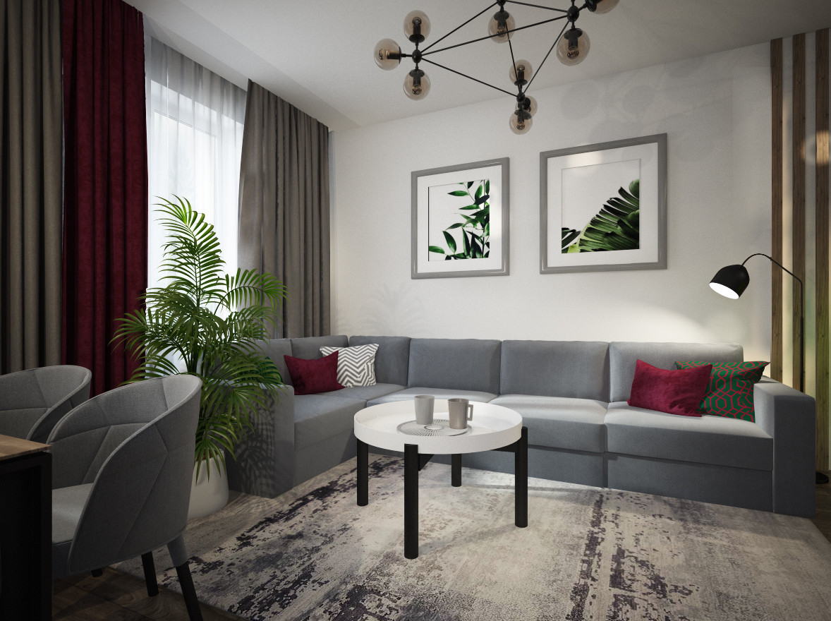 Дизайн интерьера таунхауса