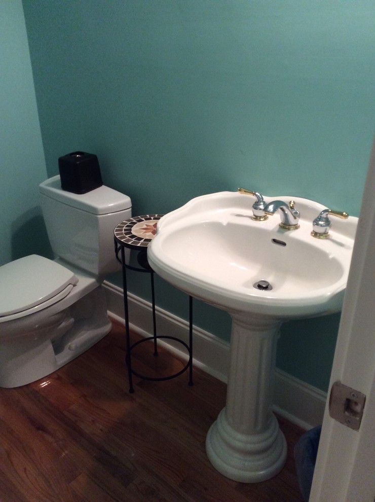 mirror over pedestal sink help