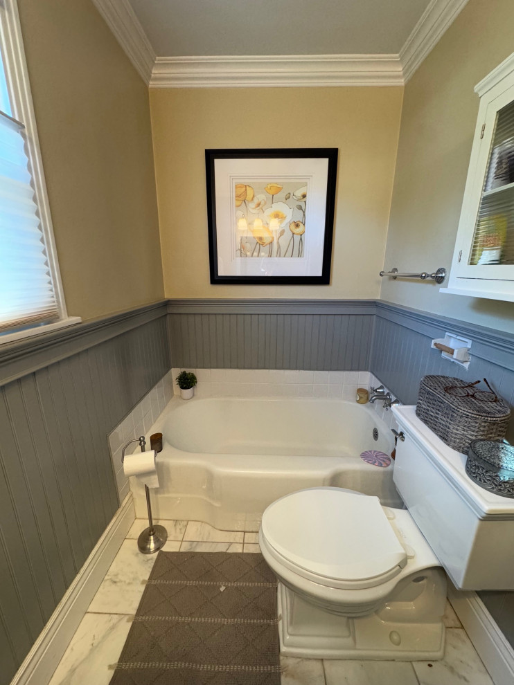 1940's Land Park Modern Bathroom Remodel
