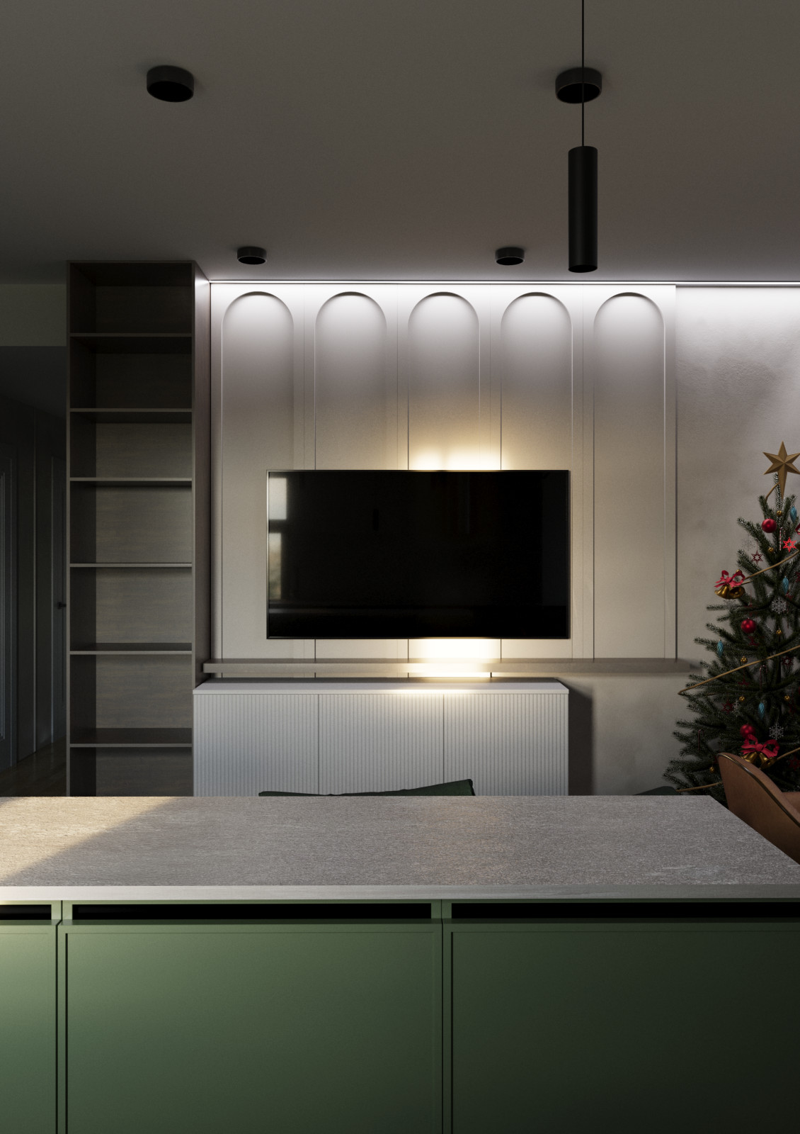 Кухня - гостиная